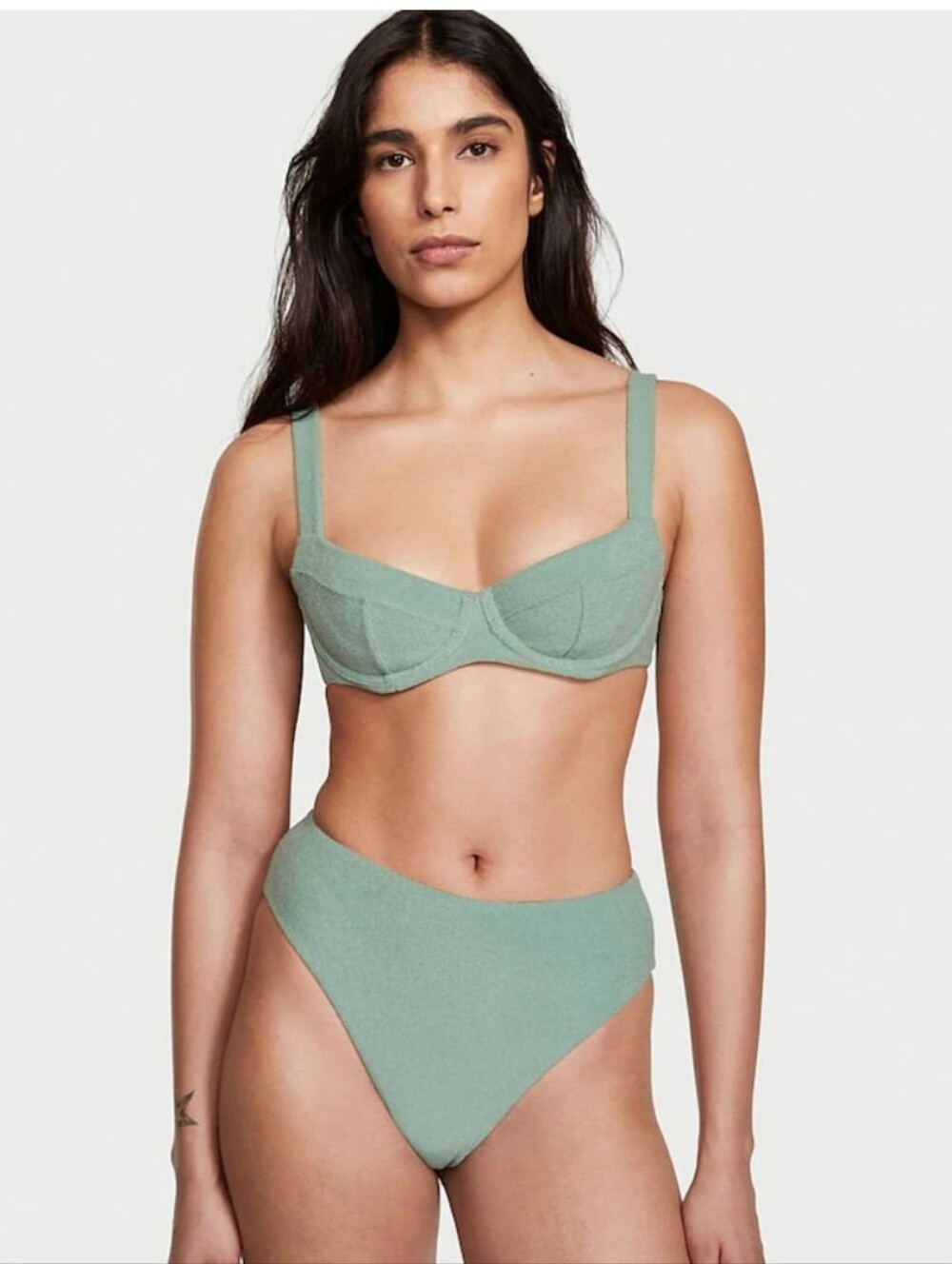 (NWT) Victoria's Secret Mint Green Bikini Top